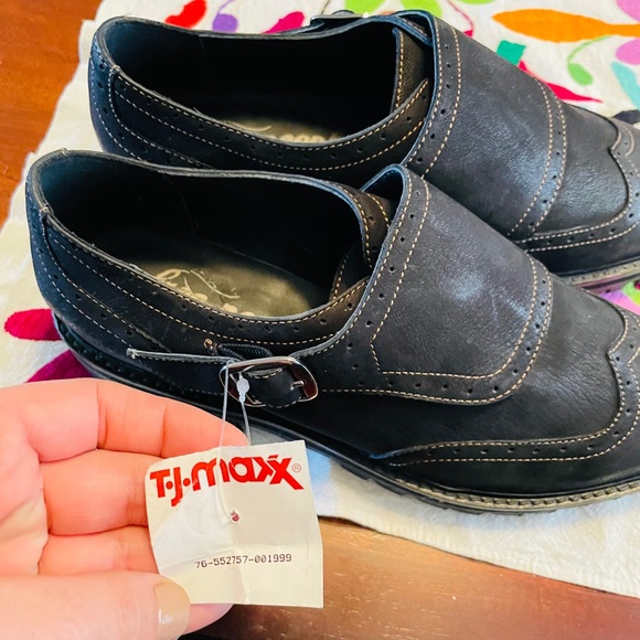 Free People Rare Black Oxford Shoes - Picture 10 of 12